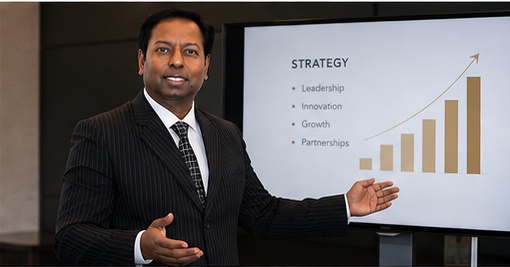 Gershwin Naidoo delivering business training