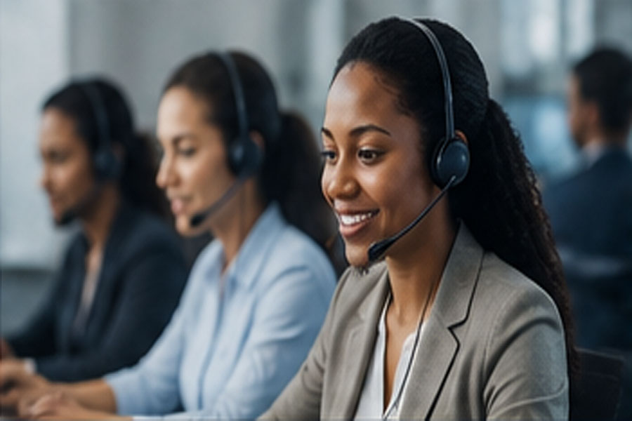 Professional call centre training