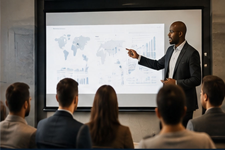 Professional sales strategy presentation