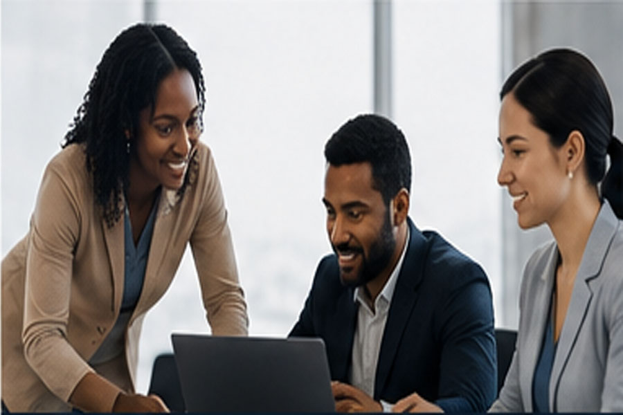 Sales team coaching and development